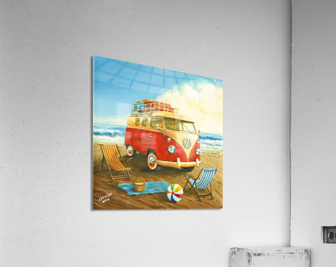 Lifes a Beach  Acrylic Print