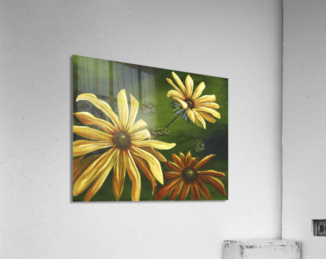 Among the Flowers Acrylic Print