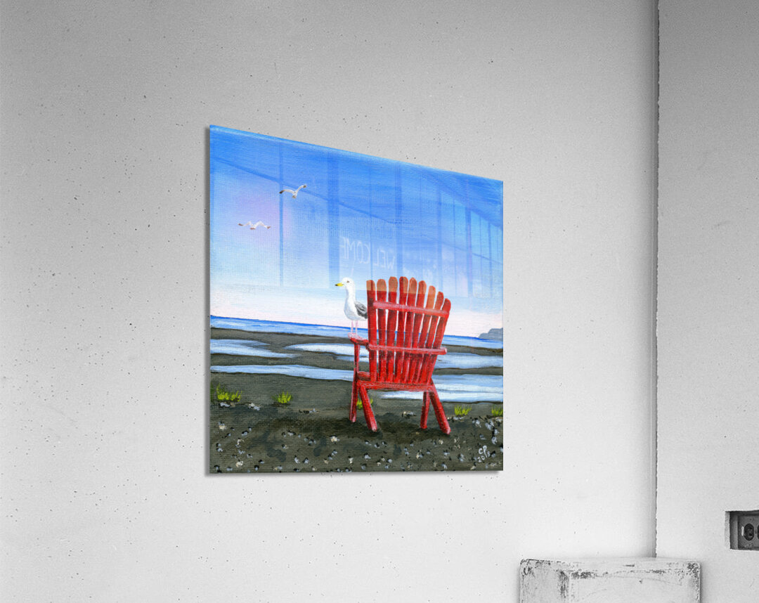 Red Chair Acrylic Print