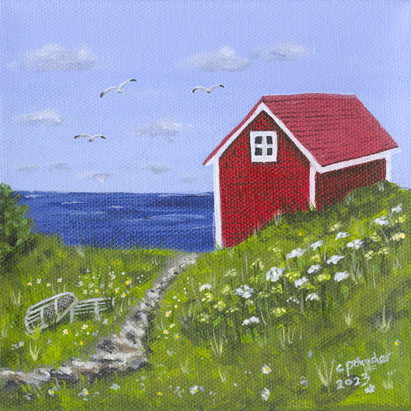 No Mow May 4  by Carol Pounder Art