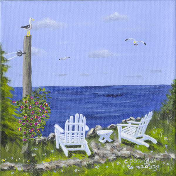 No Mow May 3  by Carol Pounder Art