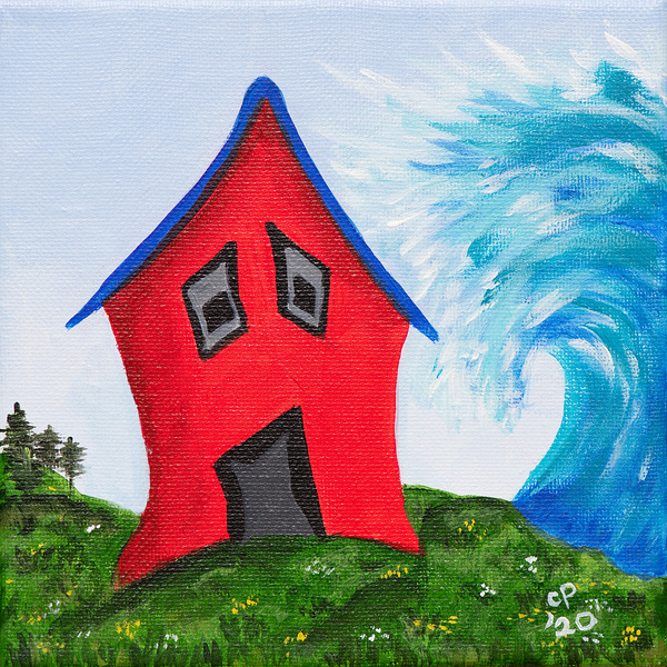 On the Edge by Carol Pounder Art