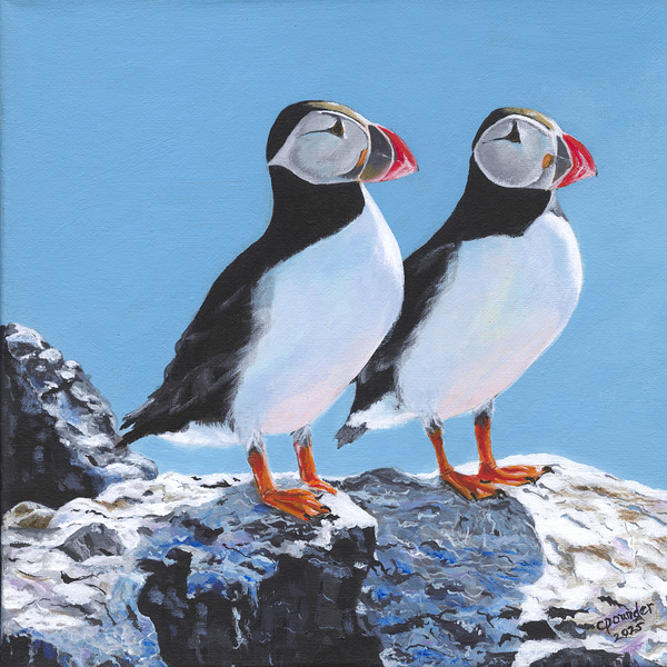 Whats for Dinner by Carol Pounder Art