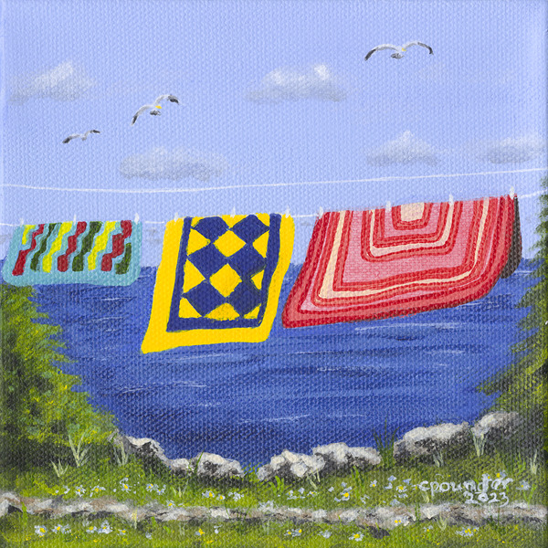 No Mow May 2  by Carol Pounder Art