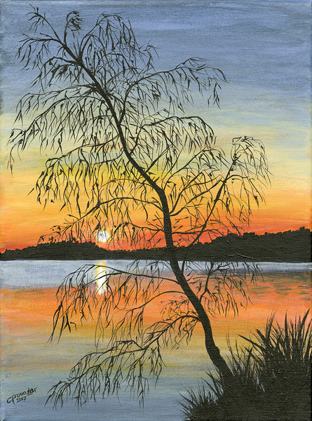 Shimmer by Carol Pounder Art