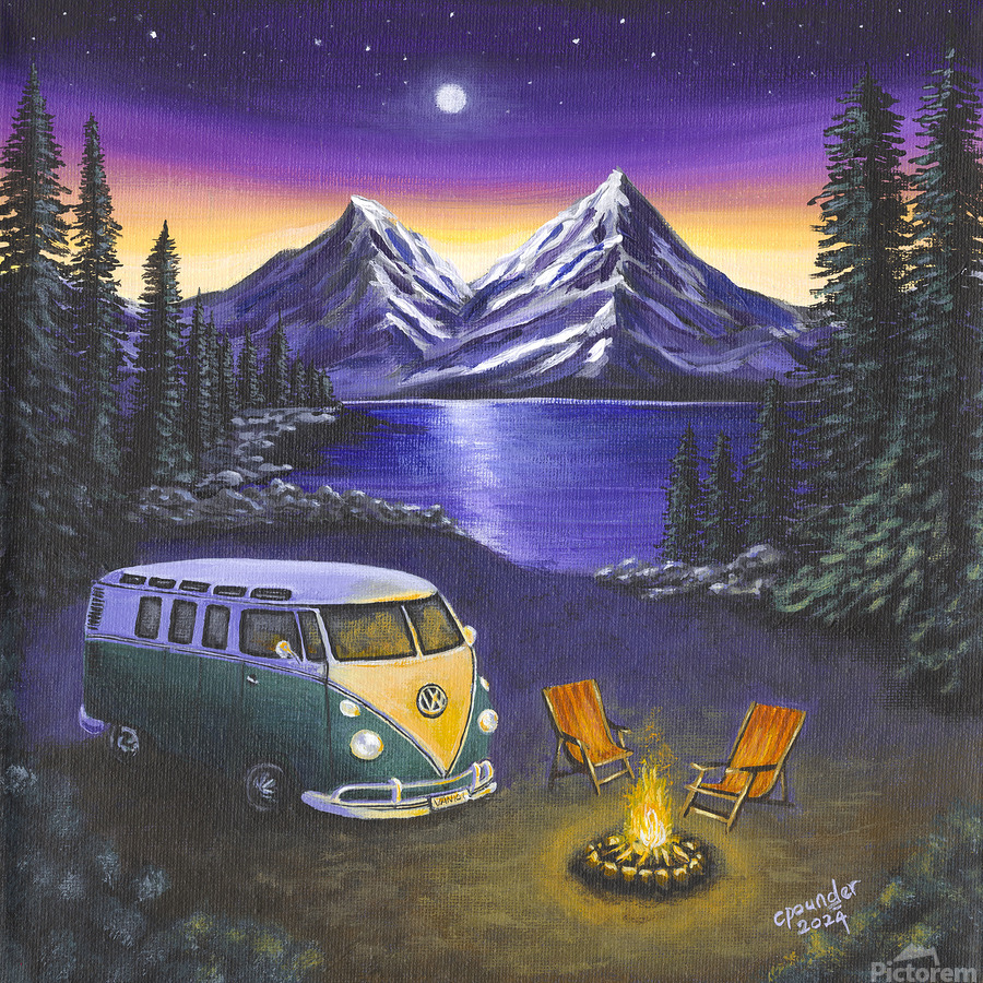 Camping my Way  Print
