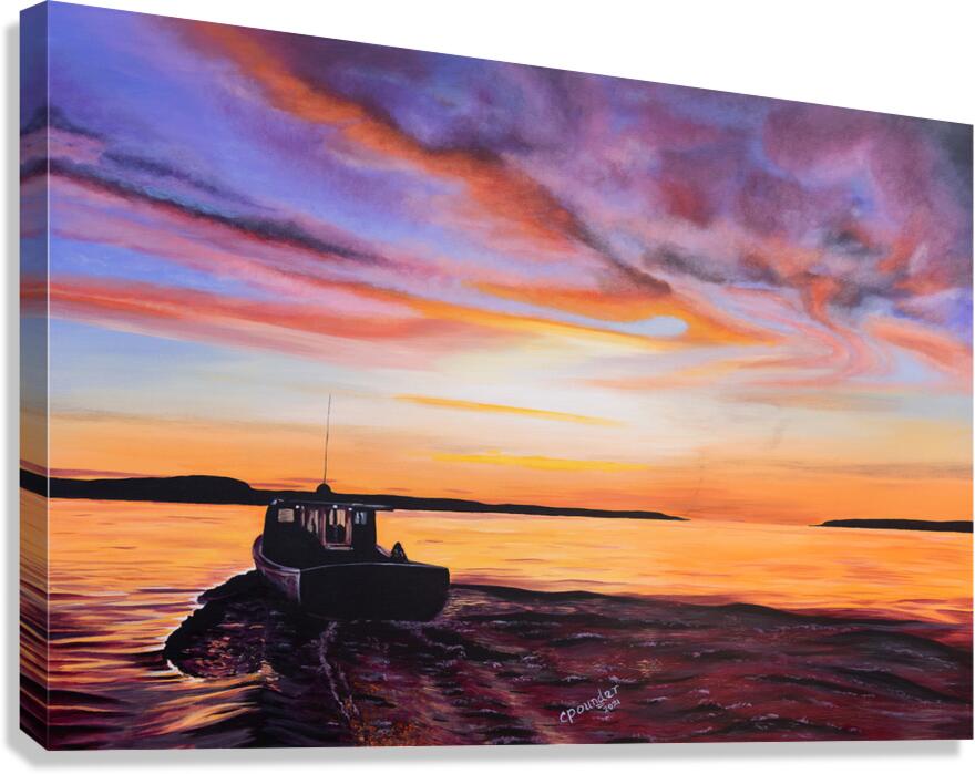 Heading Out  Canvas Print