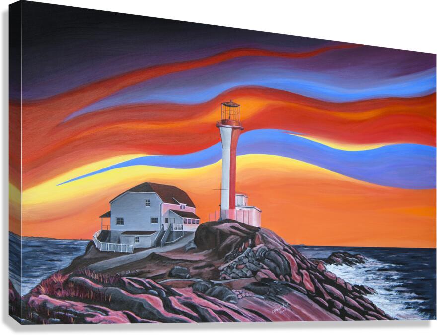 Sunset over the Cape Canvas Print