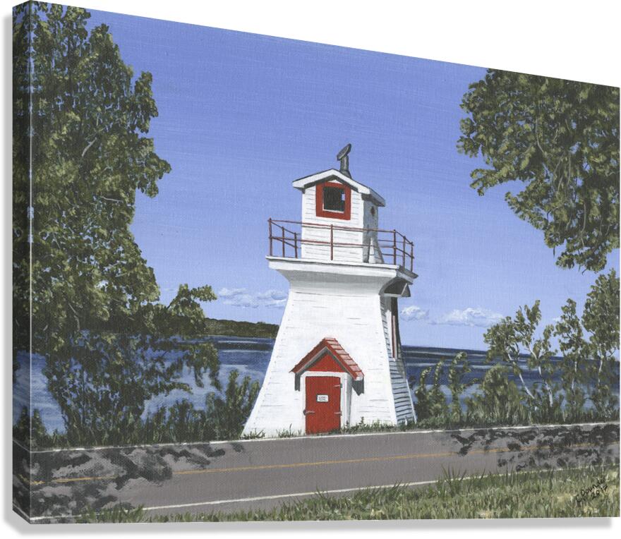 Wallace by the Sea Canvas Print