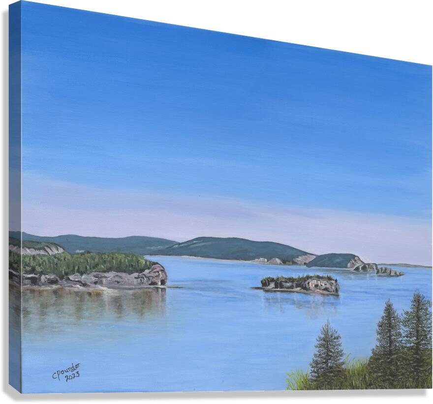 Two Islands Canvas Print