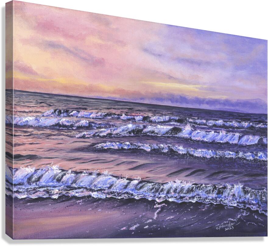 Wish you were here  Canvas Print