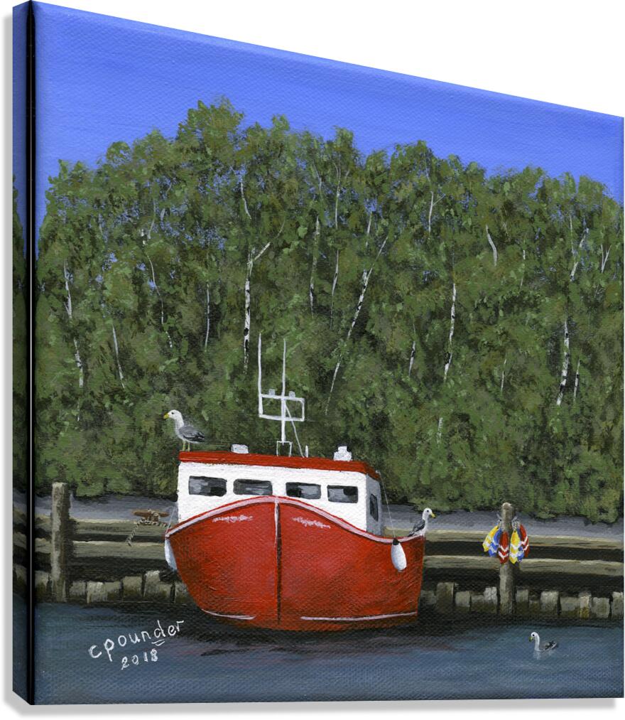 Seas the Day 4 Canvas Print