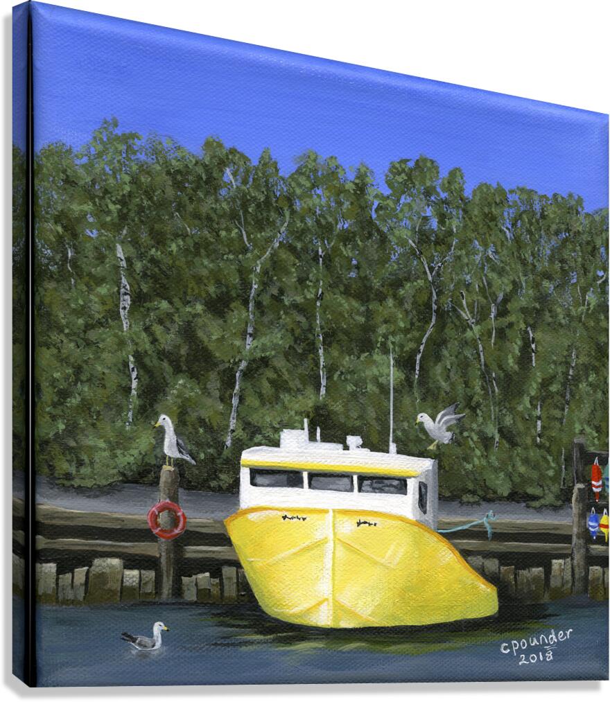 Seas the Day 2 Canvas Print