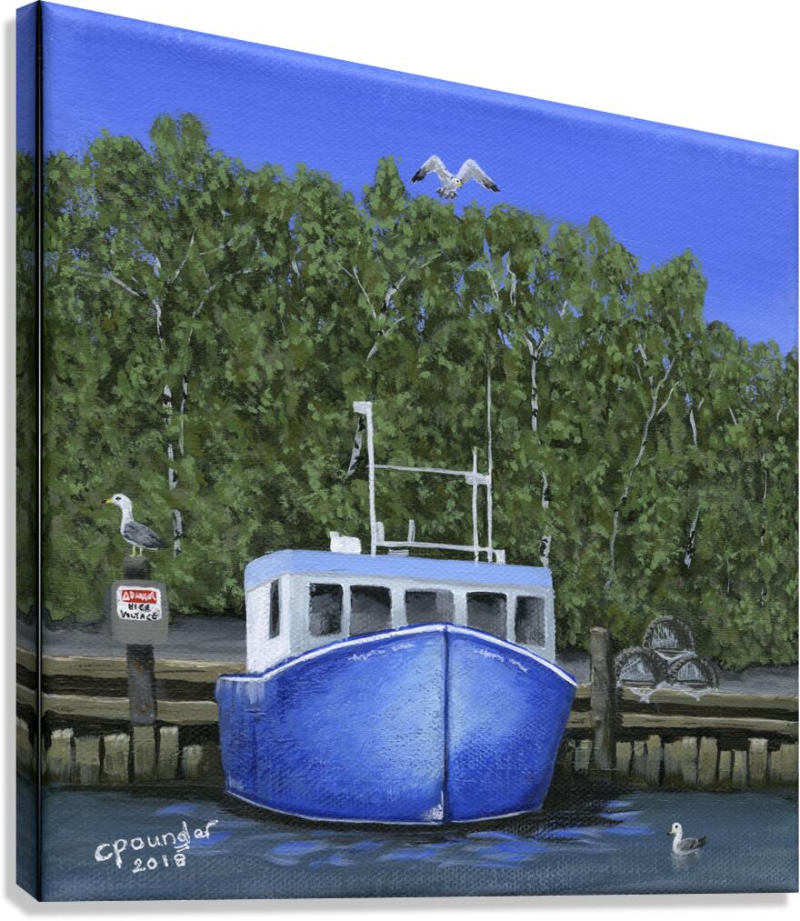 Seas the Day 1 Canvas Print