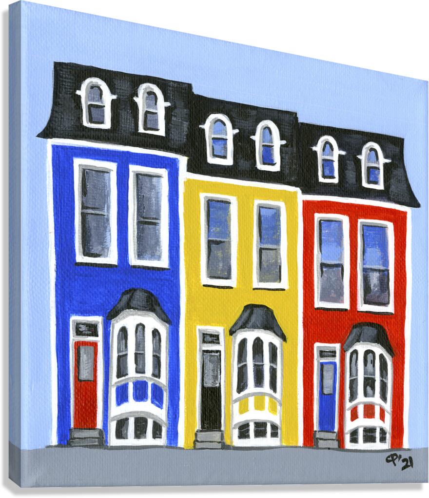 Jellybean Row 1 Canvas Print