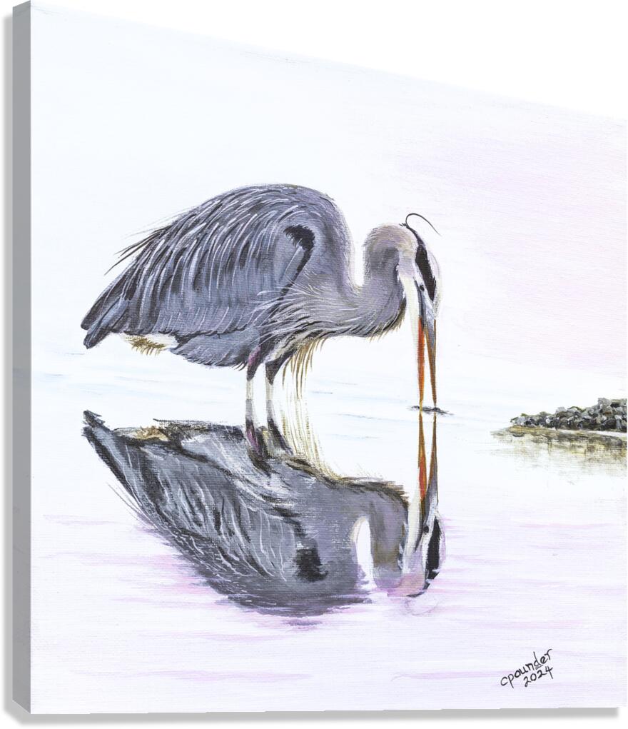 On Reflection Canvas Print