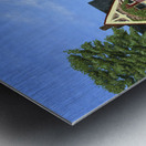 Train Station Inn Metal print