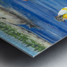 Sitting on the Dock of the Bay Metal print