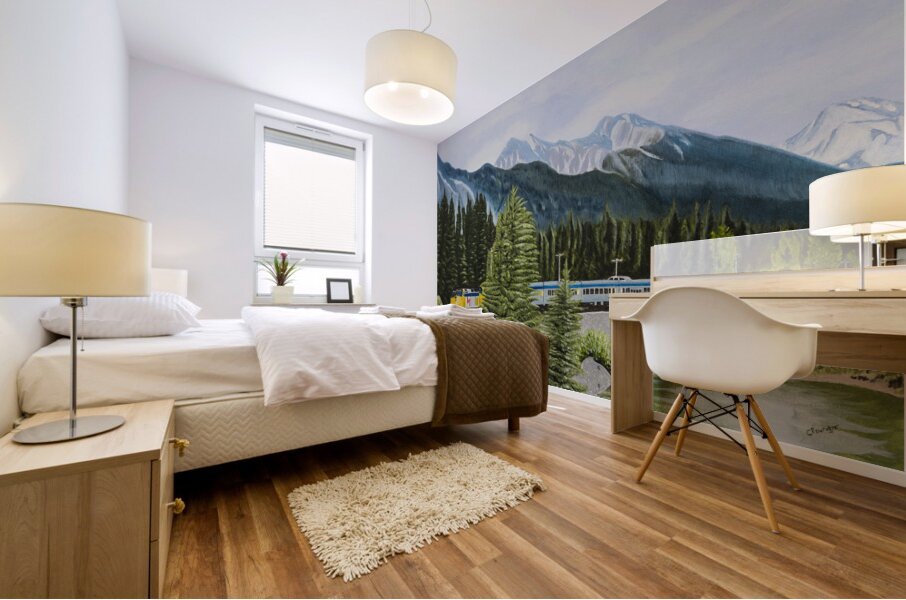 Canadian Adventure Mural print