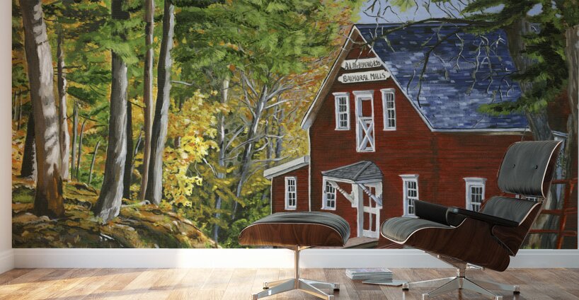 Grist Mill   Wall Murals