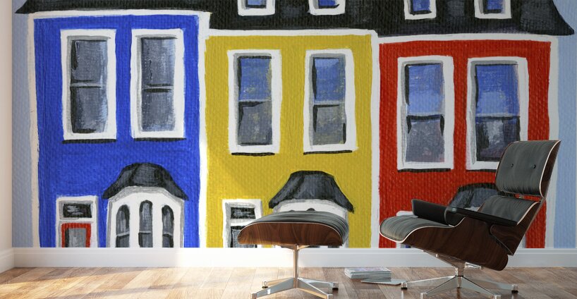 Jellybean Row 1 Wall Murals