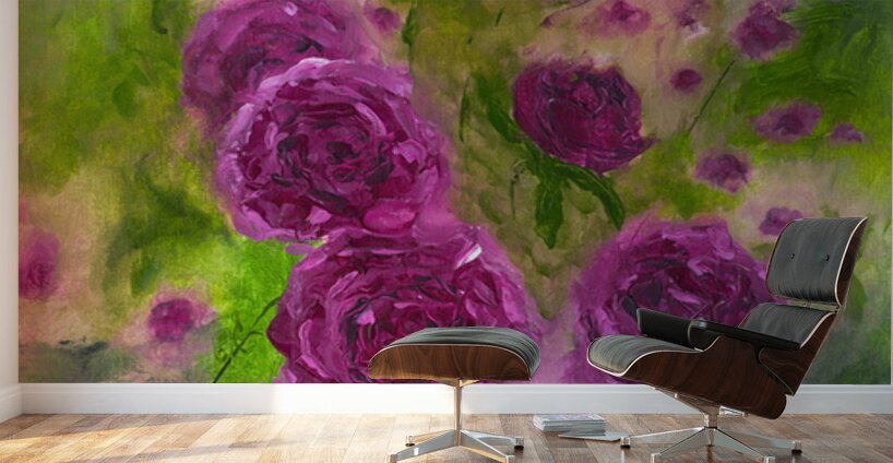 Victorian Roses Wall Murals