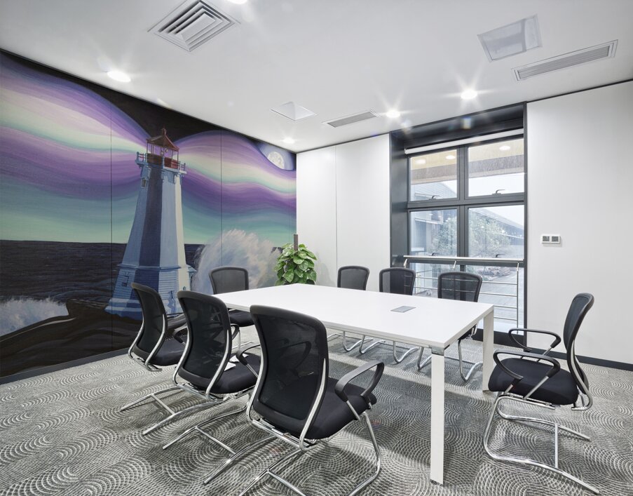 Louisbourg by Night Wall Printing