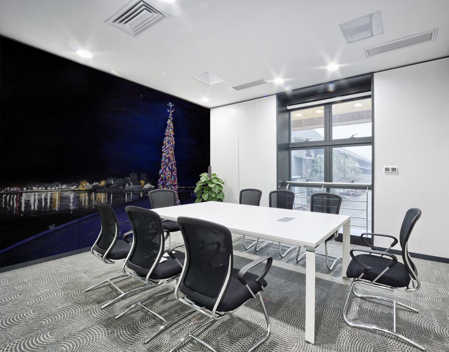 Buoyed Wall Printing