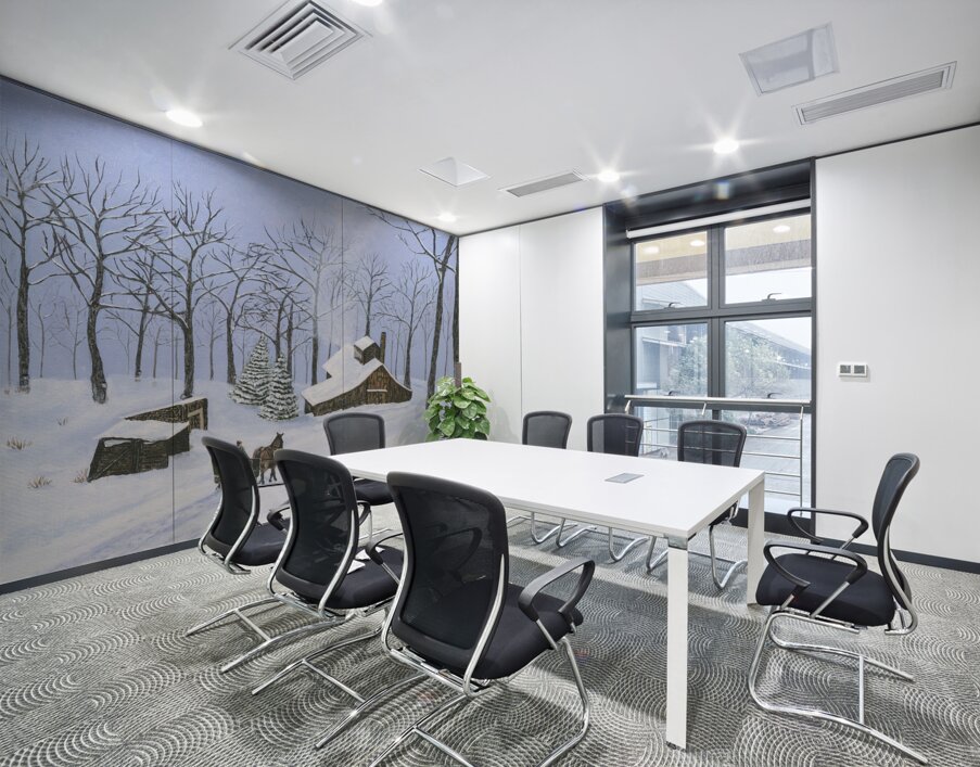 Nostalga - Winter Sleigh Ride Wall Printing