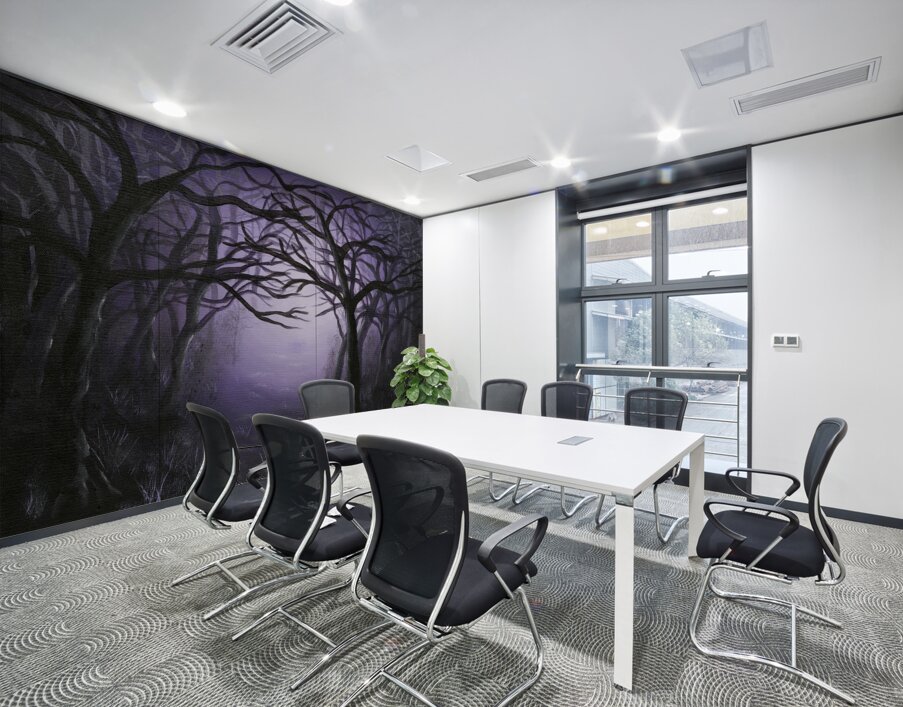 Drawn to the Light Wall Printing