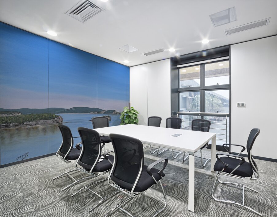 Two Islands Wall Printing