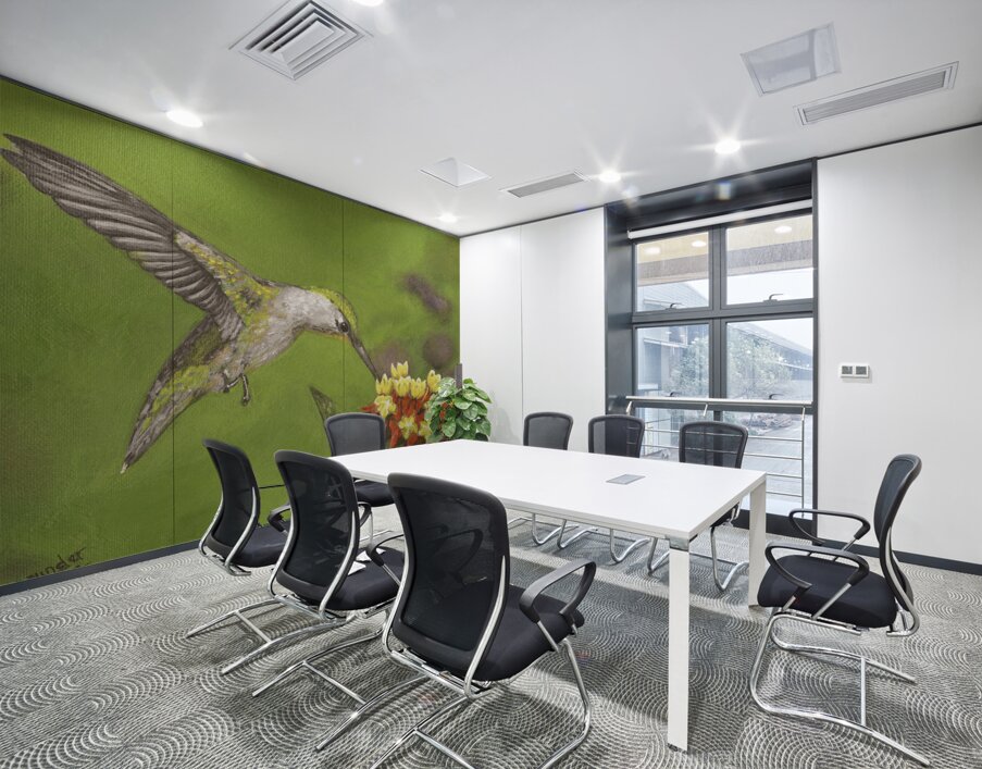 Humming Bird  Wall Printing