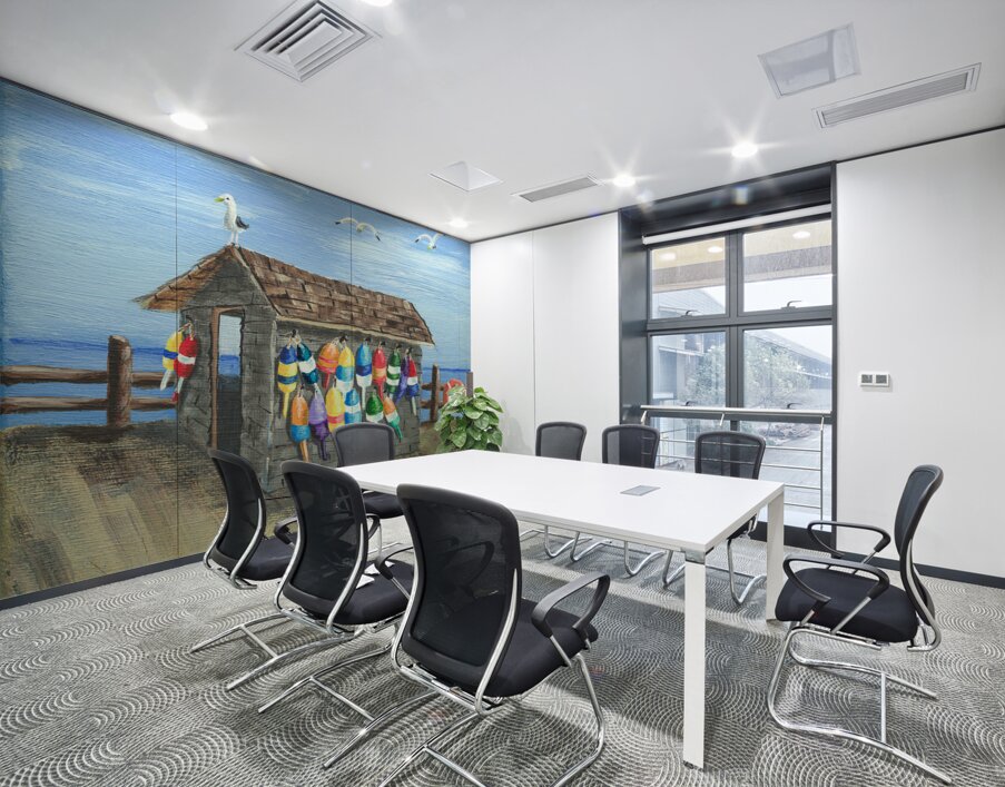 Buoy Shack Wall Printing