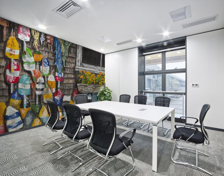 Old Buoys Wall Printing