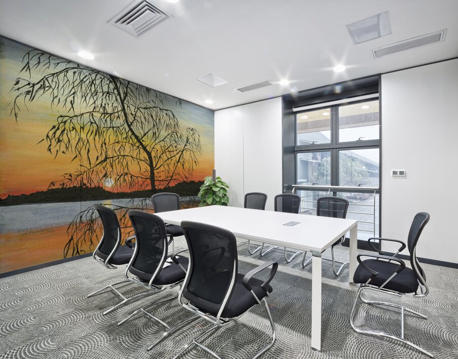 Shimmer Wall Printing