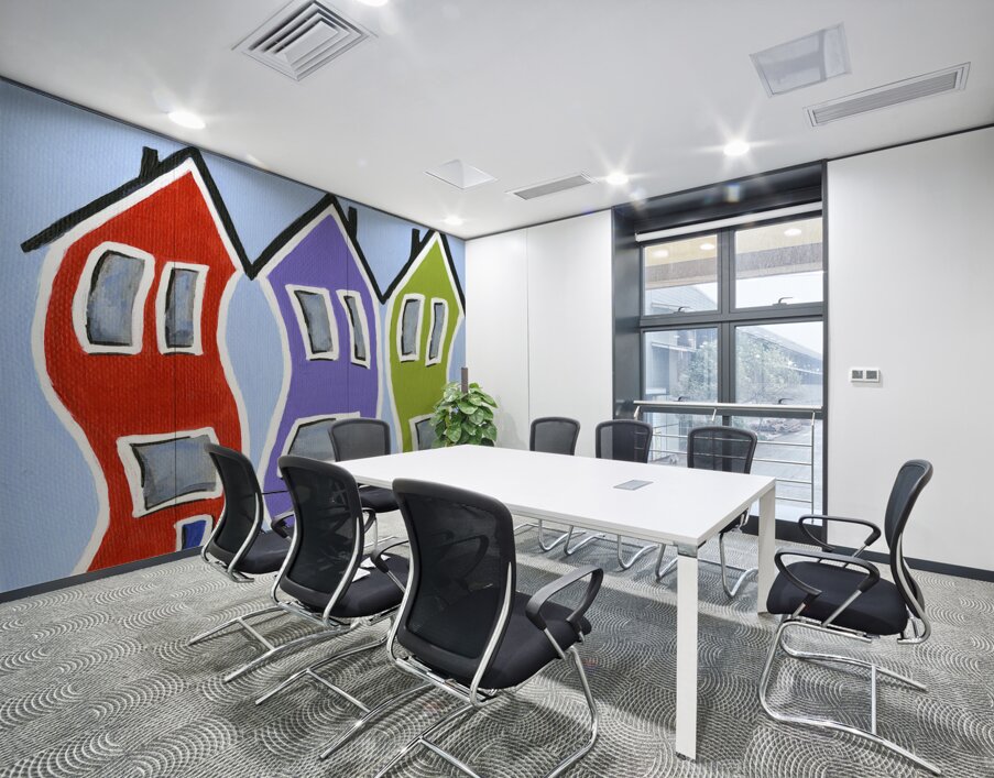 Jellybean Row 3 Wall Printing