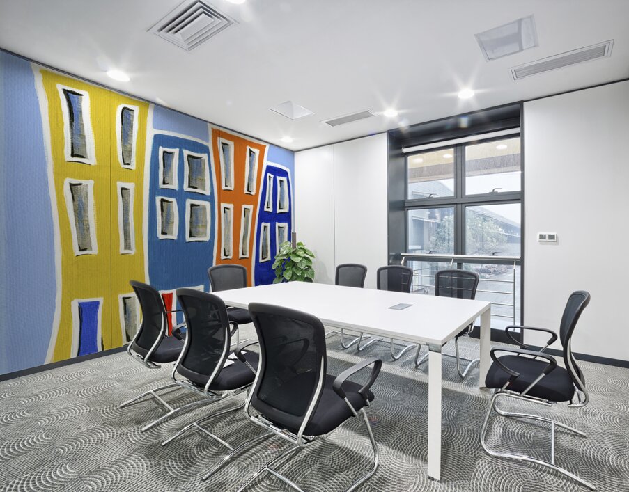 Jellybean Row 4 Wall Printing