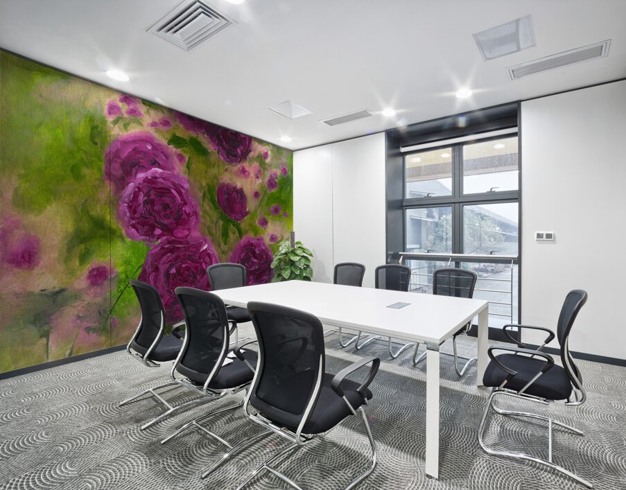 Victorian Roses Wall Printing