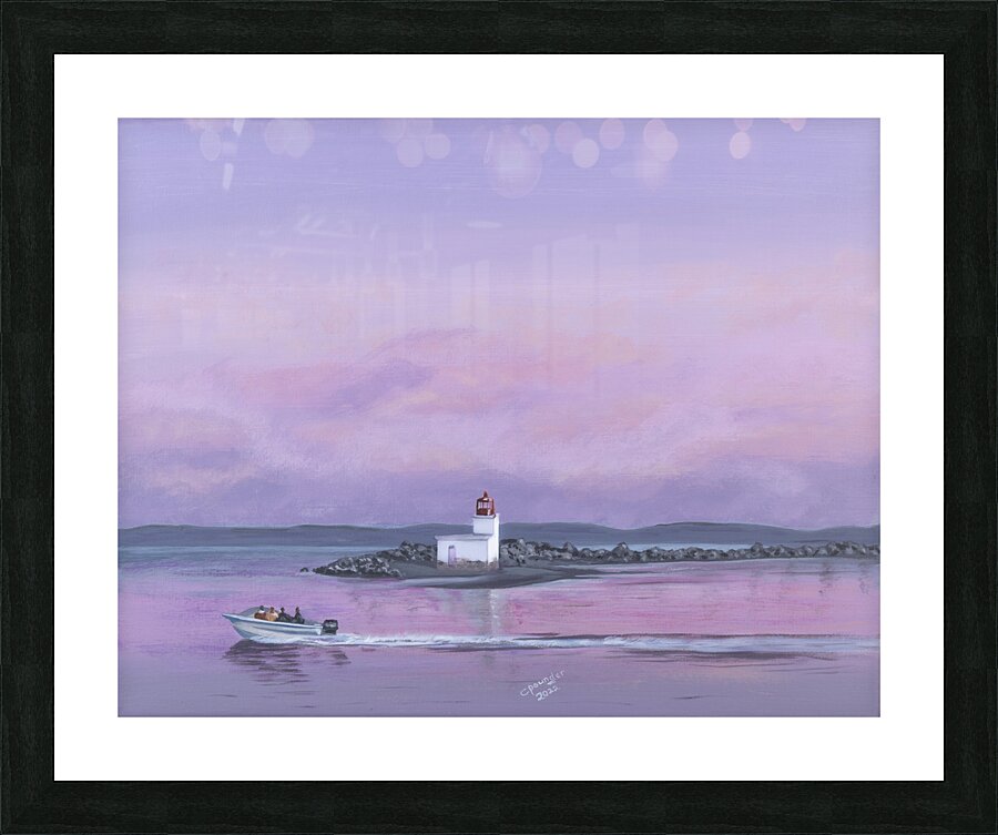 Just Cruisin Picture Frame print