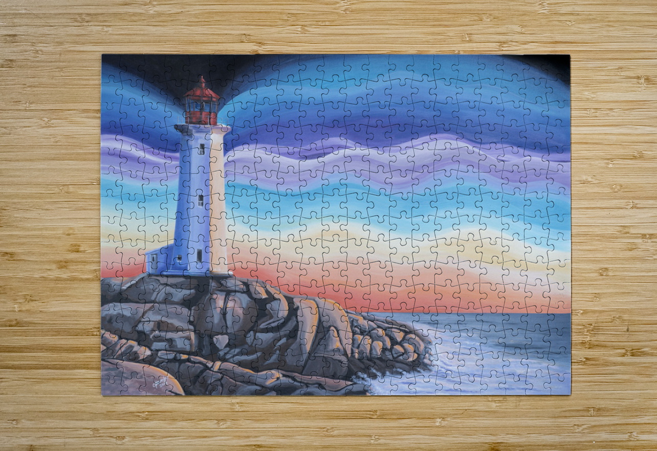 Peggys Delight Carol Pounder Art Puzzle printing