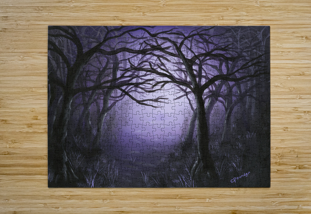 Drawn to the Light Carol Pounder Art Puzzle printing