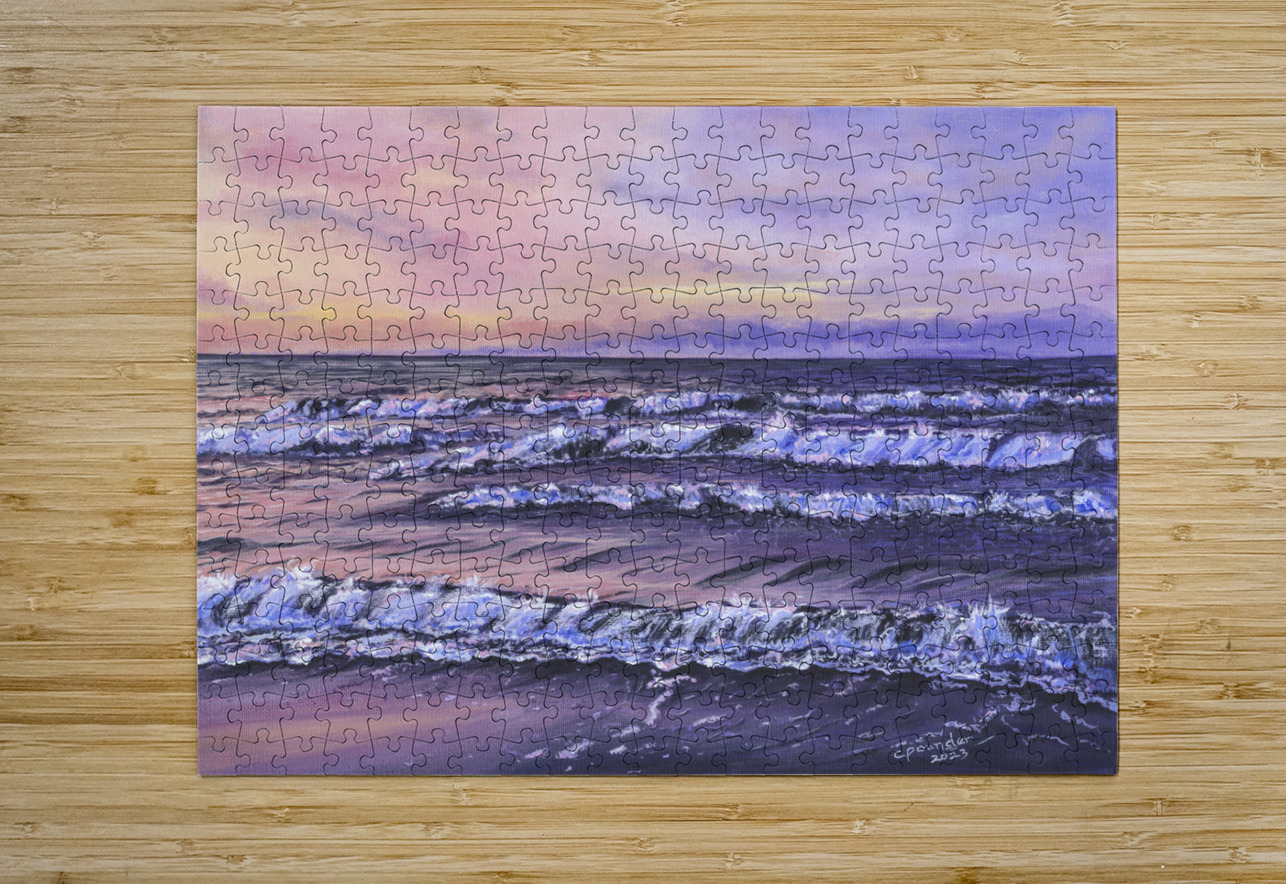 Wish you were here  Carol Pounder Art Puzzle printing