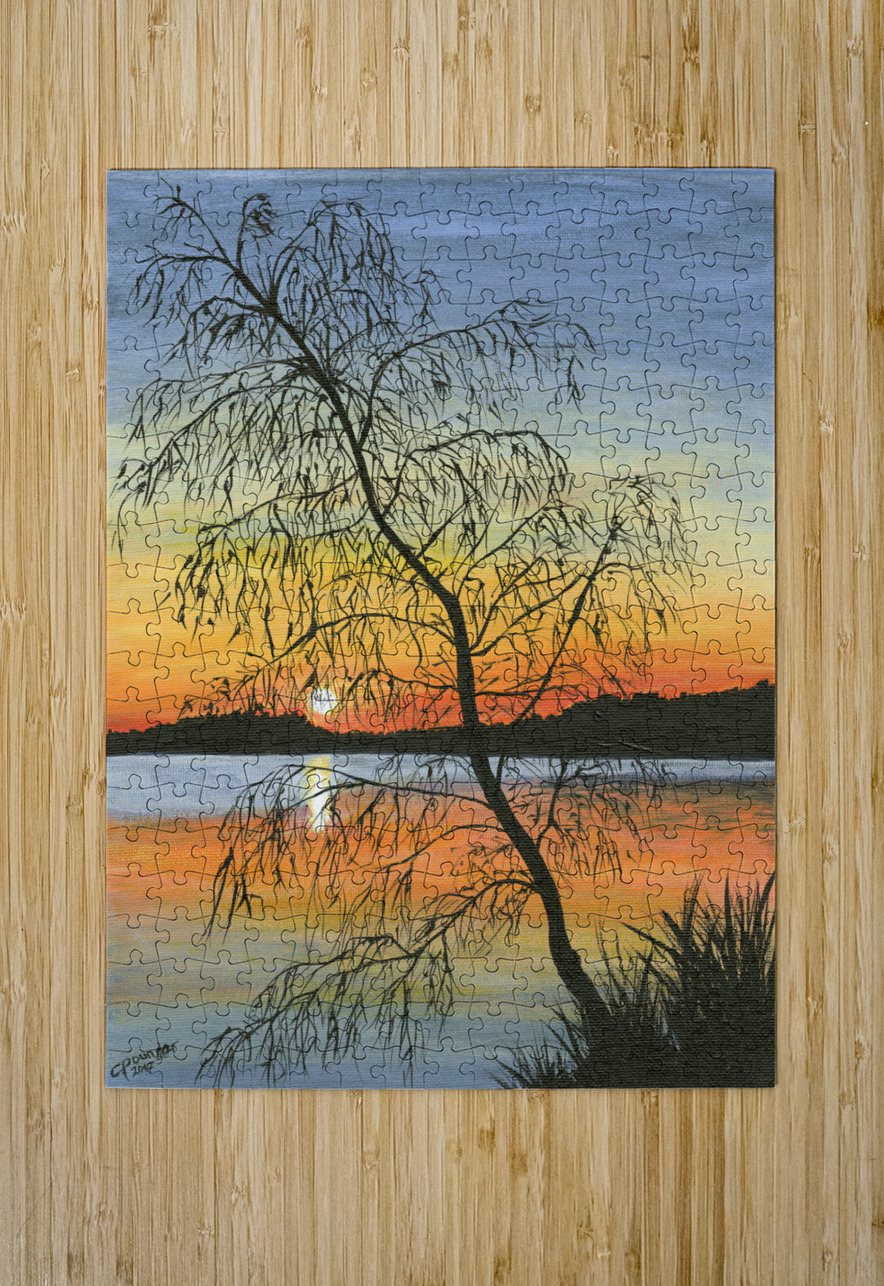 Shimmer Carol Pounder Art Puzzle printing