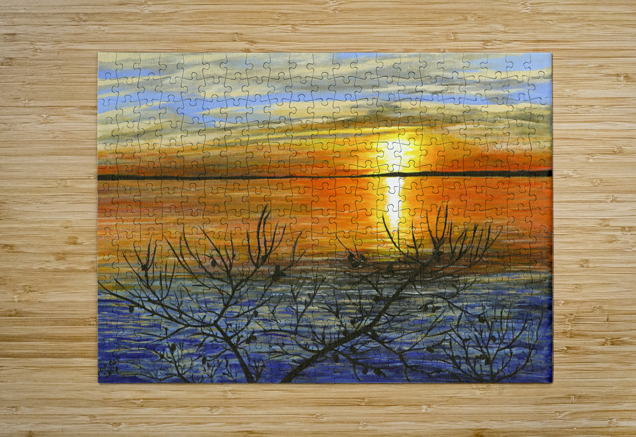 Days End Carol Pounder Art Puzzle printing