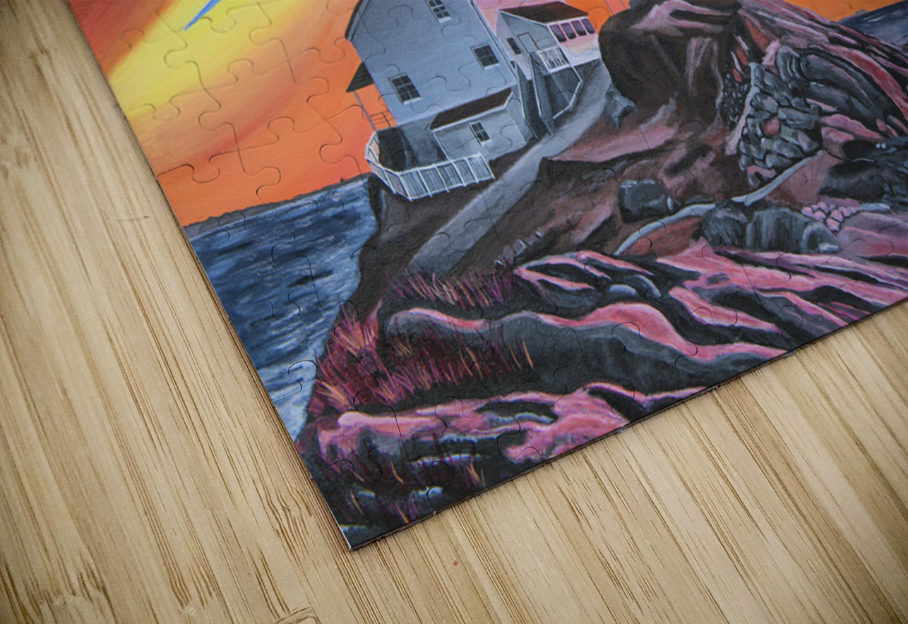 Sunset over the Cape Carol Pounder Art Puzzle