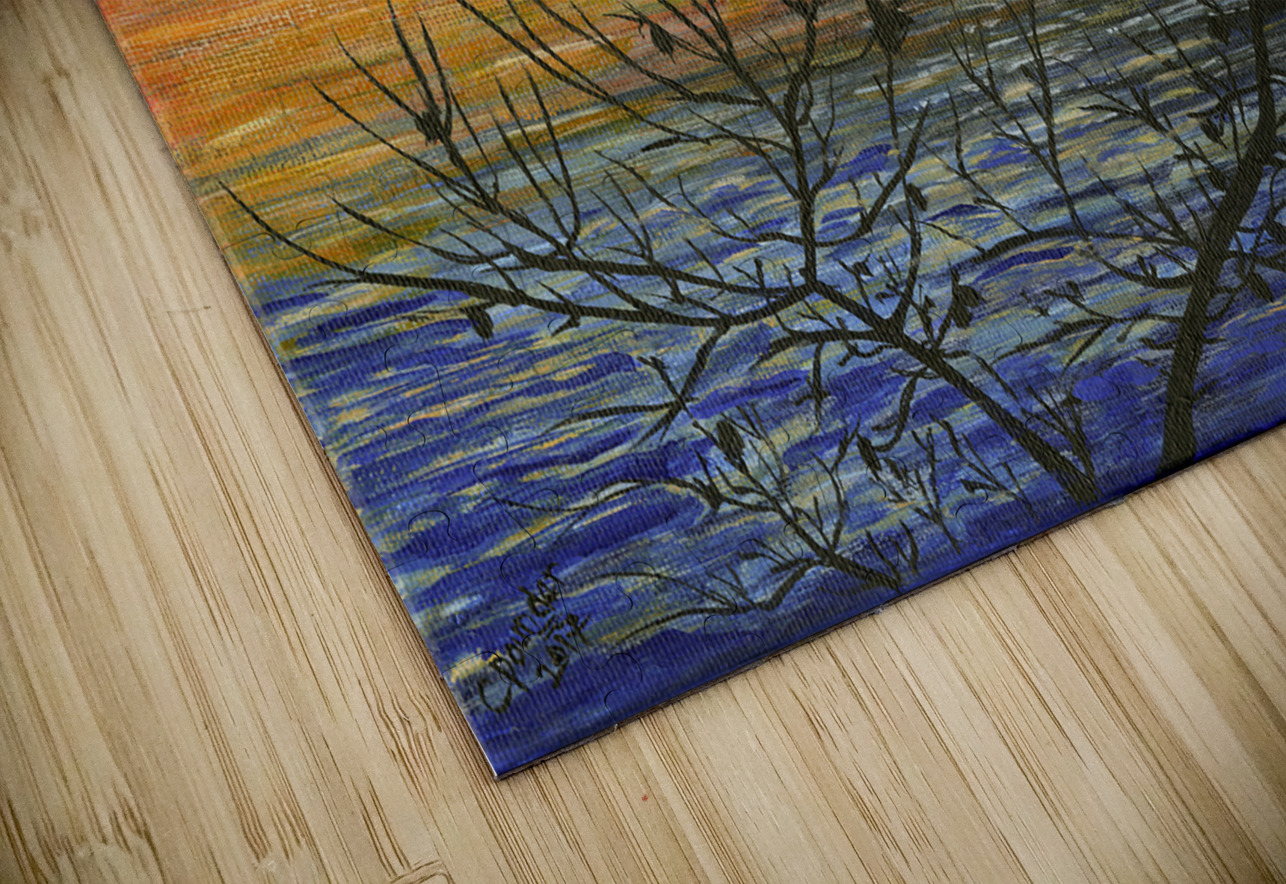 Days End Carol Pounder Art Puzzle