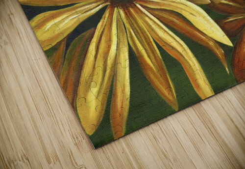 Among the Flowers Carol Pounder Art puzzle