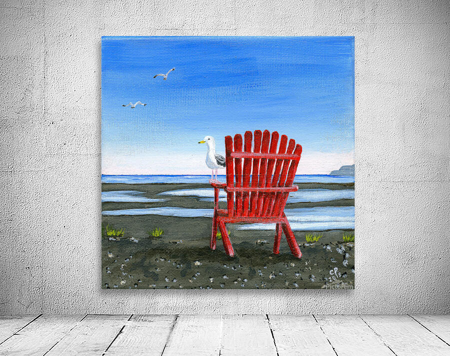 Red Chair Wall Preview