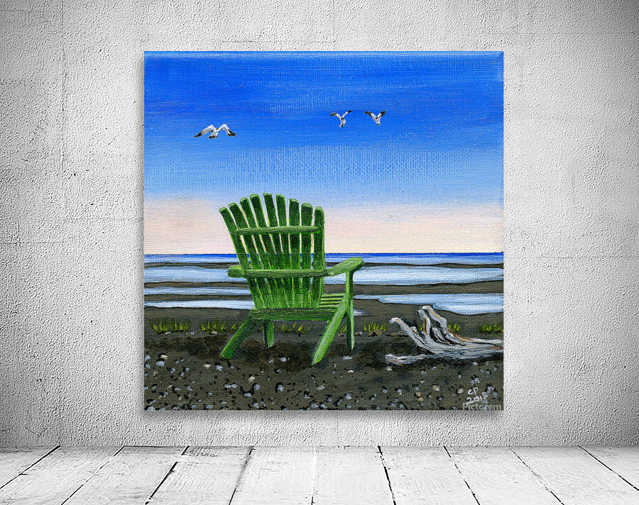 Green Chair Wall Preview