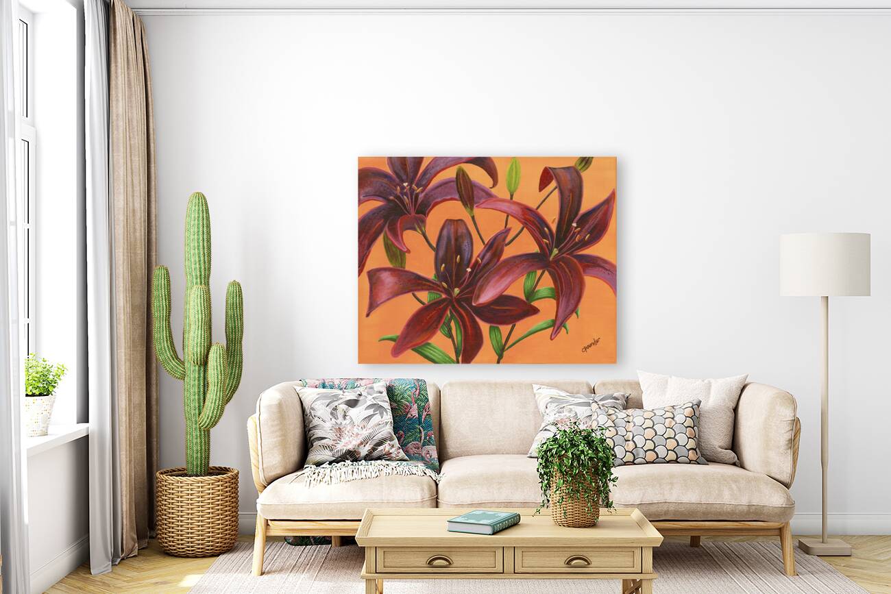 Lily Burst  Reproduction